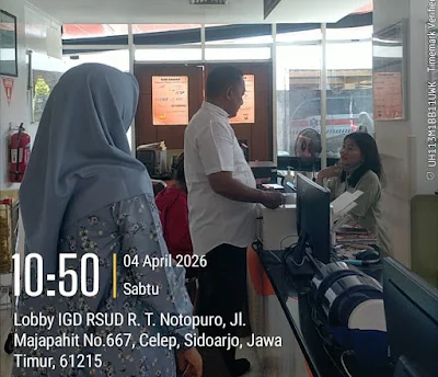 Sinergi Kemanusiaan, GRIB Jaya Sidoarjo Apresiasi Respon Cepat Dinsos Tangani Korban Pembacokan Magersari